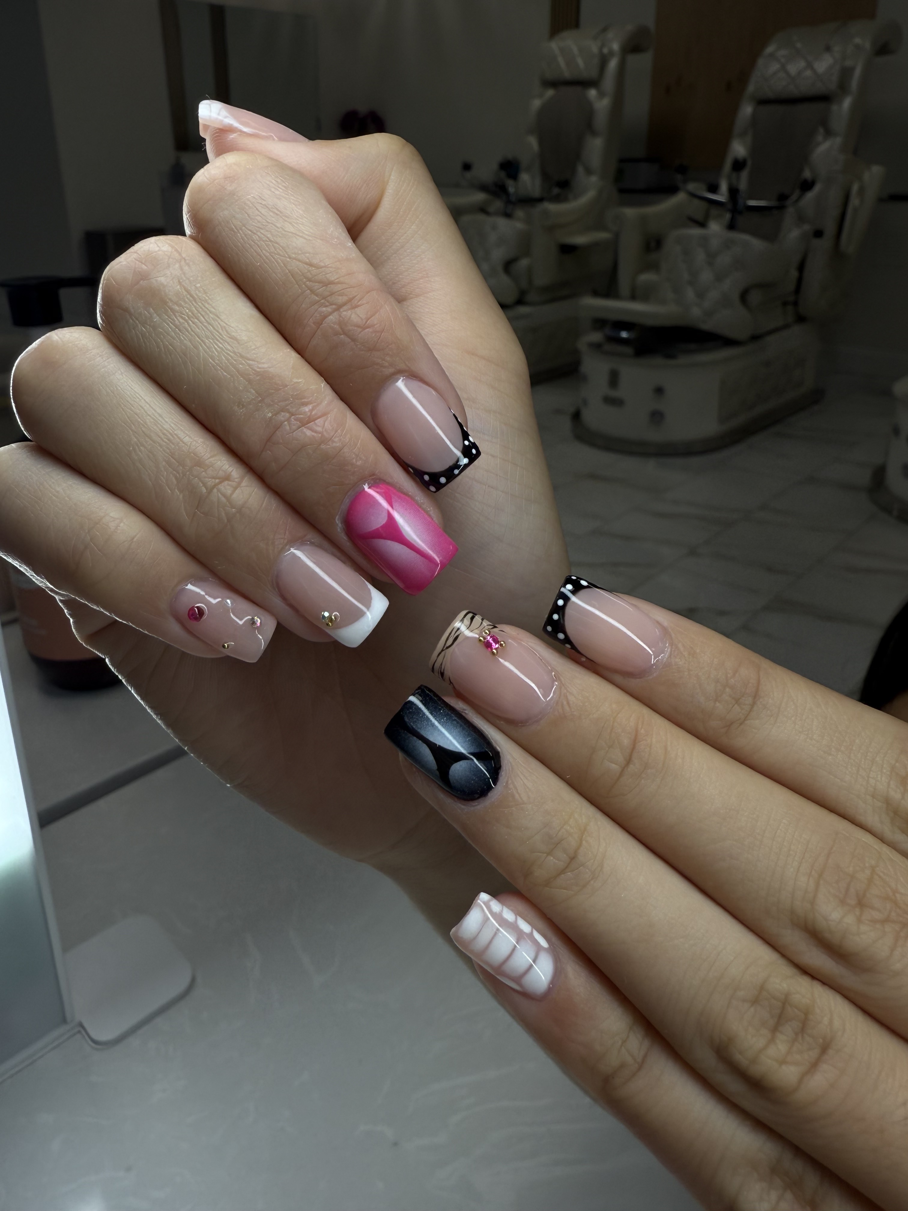 Nail design from Olive Nail Boutique