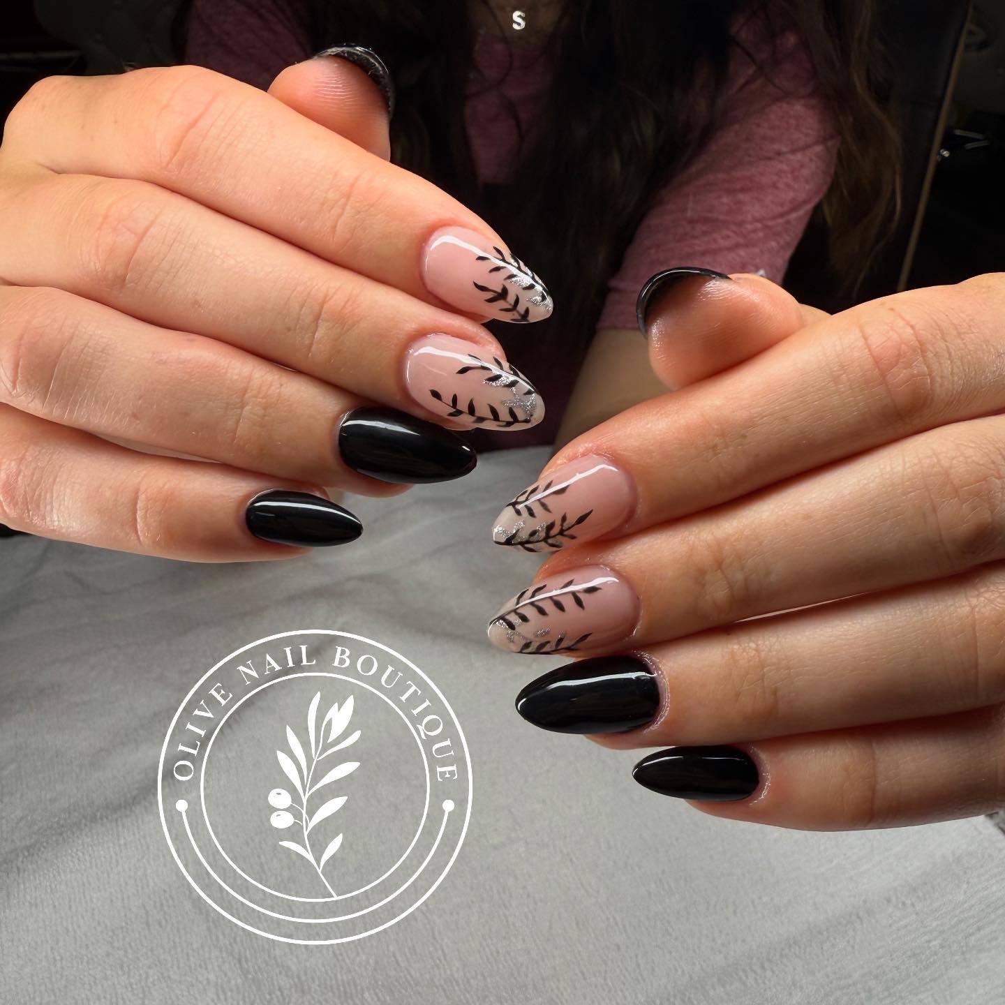Nail design from Olive Nail Boutique