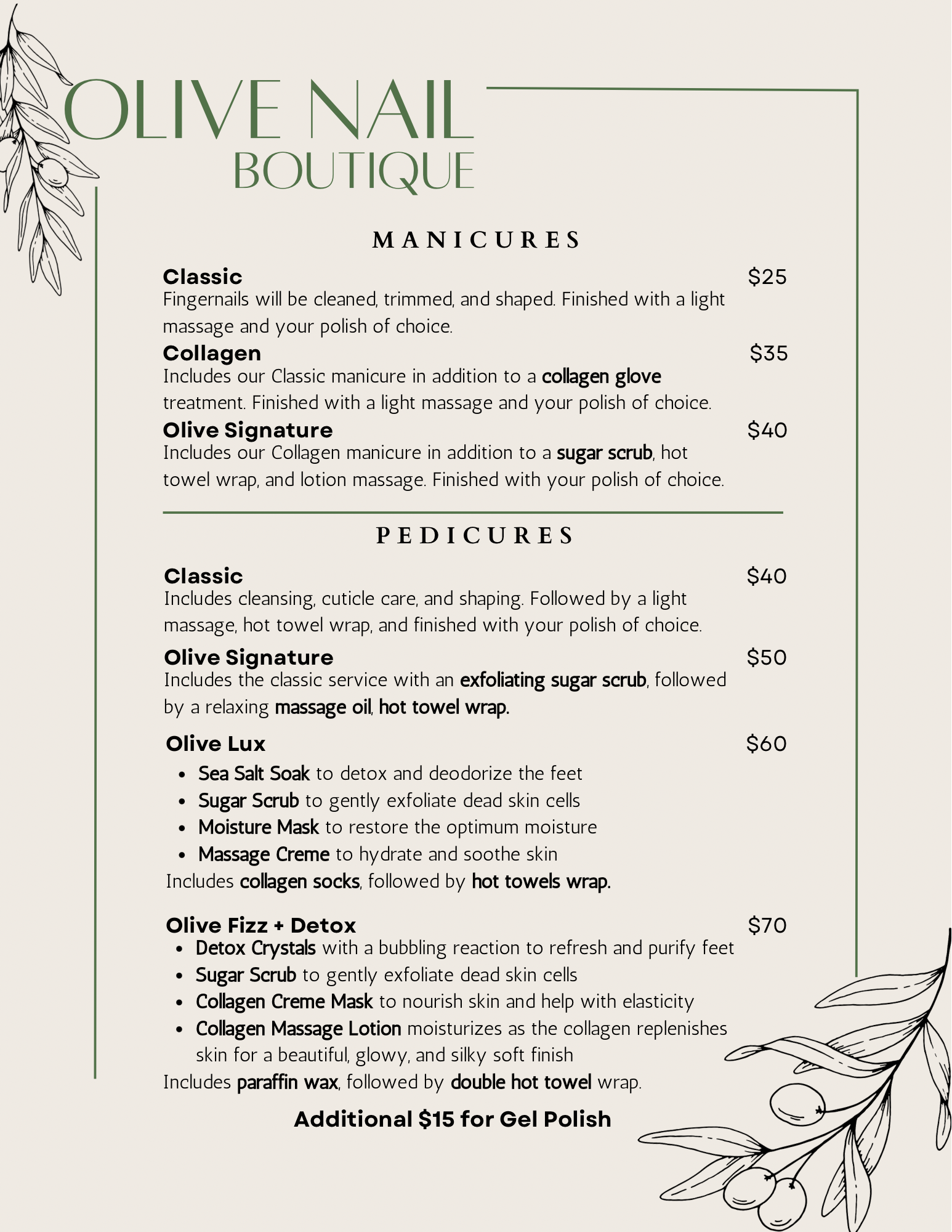 Menu Part 1